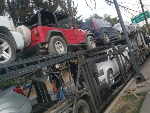 TRASLADO DE VEHICULOS EN MADRINA