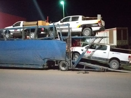 TRASLADO DE VEHICULOS EN MADRINA